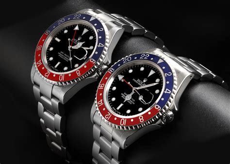 rolex gmt 16750 vs 16710|Rolex gmt 1675 bezel.